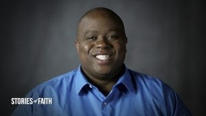 Man smiling at camera