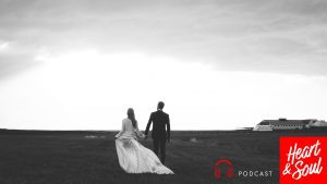 Couple holding hands reflecting on life